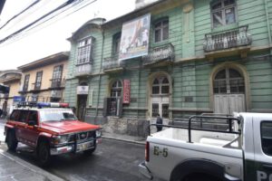 Amenaza de bomba Colegio Médico La Paz
