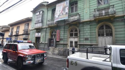 Amenaza de bomba Colegio Médico La Paz
