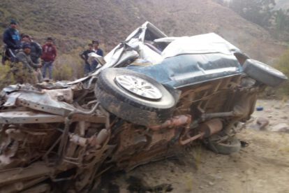 Accidente en Cochabamba con víctimas fatales