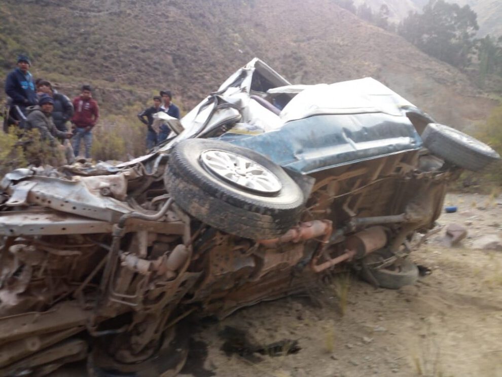 Accidente en Cochabamba con víctimas fatales