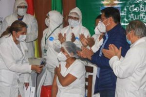 Vacunación en Bolivia