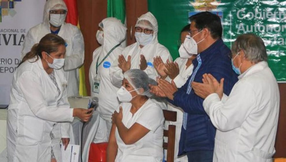 Vacunación en Bolivia