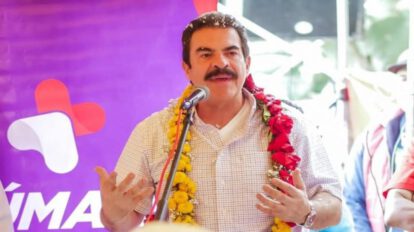 Manfred Reyes Villa candidato a la Alcaldía de Cochabamba