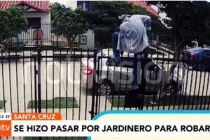 Sujeto intenta escapar tras recibir una descarga eléctrica