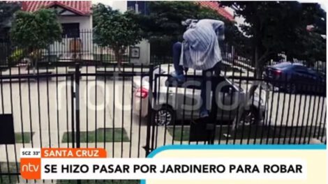 Sujeto intenta escapar tras recibir una descarga eléctrica