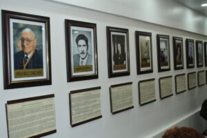 Retratos de notables orureños en el Museo Histórico Ildefonso Murguía