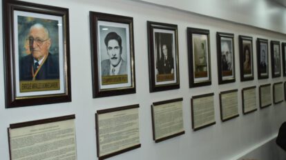 Retratos de notables orureños en el Museo Histórico Ildefonso Murguía