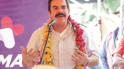 Manfred Reyes Villa candidato a la alcaldía de Cochabamba