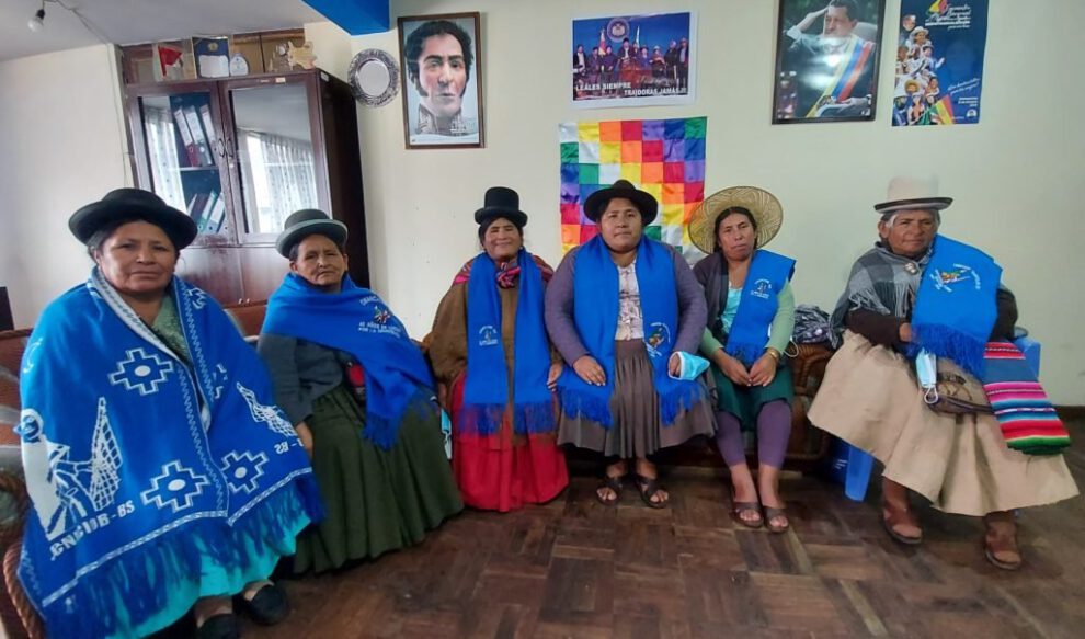 Eva Copa y la Confederación de Mujeres Campesinas Bartolina Sisa