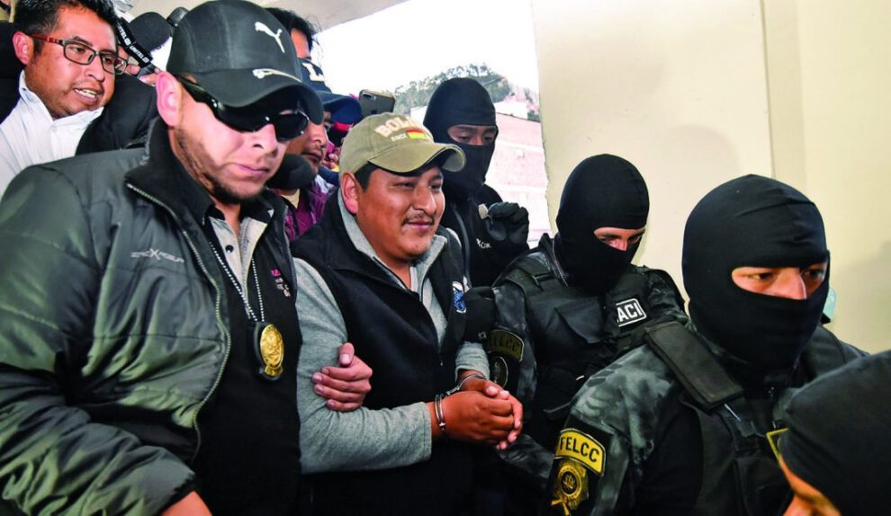Sergio Pampa detención preventiva en Oruro