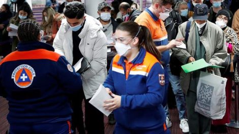 Confinamiento en París ante situación sanitaria