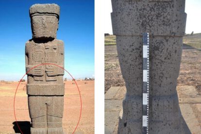 Daño al patrimonio arqueológico en Tiwanaku