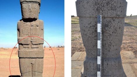 Daño al patrimonio arqueológico en Tiwanaku