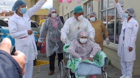 niña que superó el Covid-19