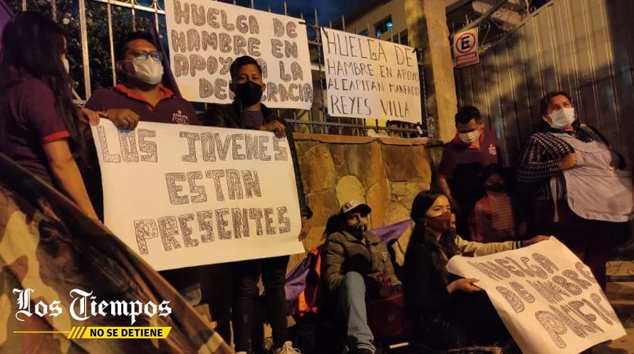 Huelga de Hambre en apoyo a Manfred Reyes Villa