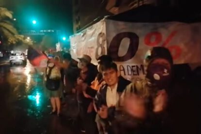 Manifestaciones de apoyo a Manfred Reyes Villa