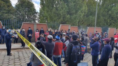 Examen de ingreso a la UTO con control de bioseguridad