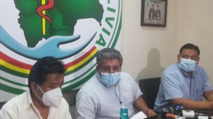 Conferencia de prensa del Conasa sobre el paro de salud