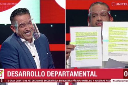 Plagio del plan de Gobierno del MAS en debate de Unitel