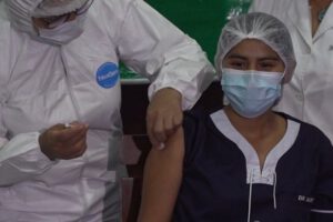 Población inmunizada contra el Covid-19 en Bolivia