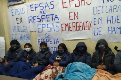 Despedido de funcionarios de Epsas por el Presidente Arce