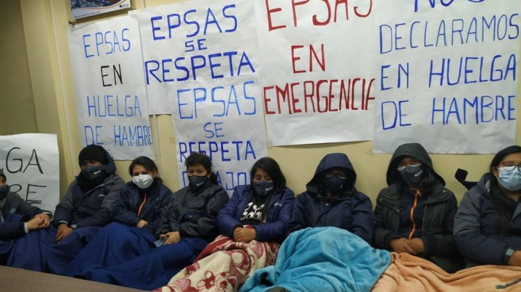 Despedido de funcionarios de Epsas por el Presidente Arce