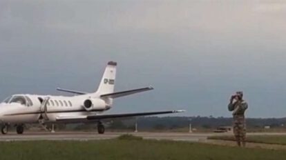 Evo Morales campaña MAS en avión privado