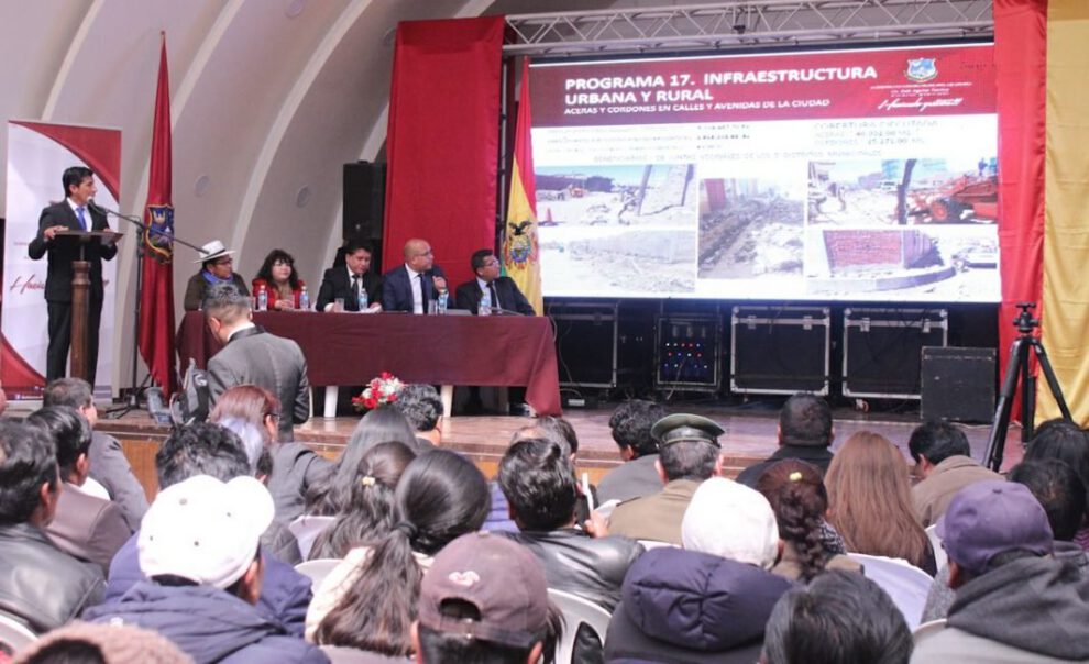 Rendición Pública de Cuentas del Alcalde Saúl Aguilar