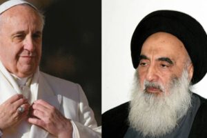 Papa Francisco en Irak durante su histórico viaje
