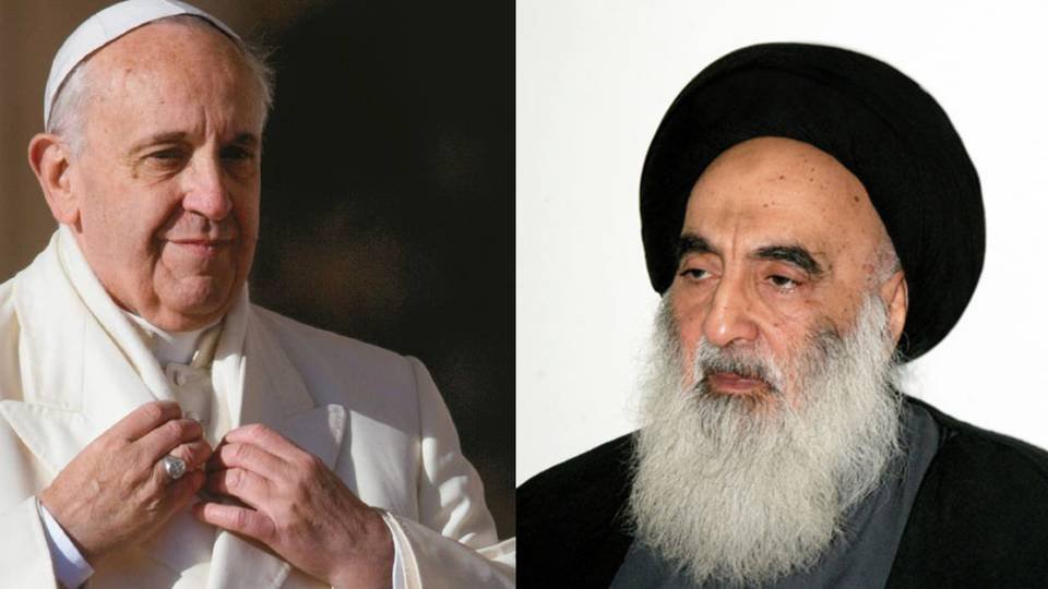 Papa Francisco en Irak durante su histórico viaje
