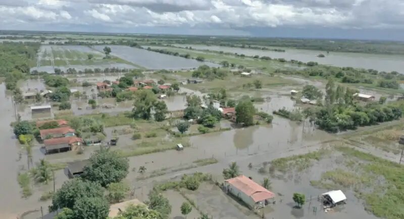 Cultivos afectados en Bolivia por riadas e inundaciones