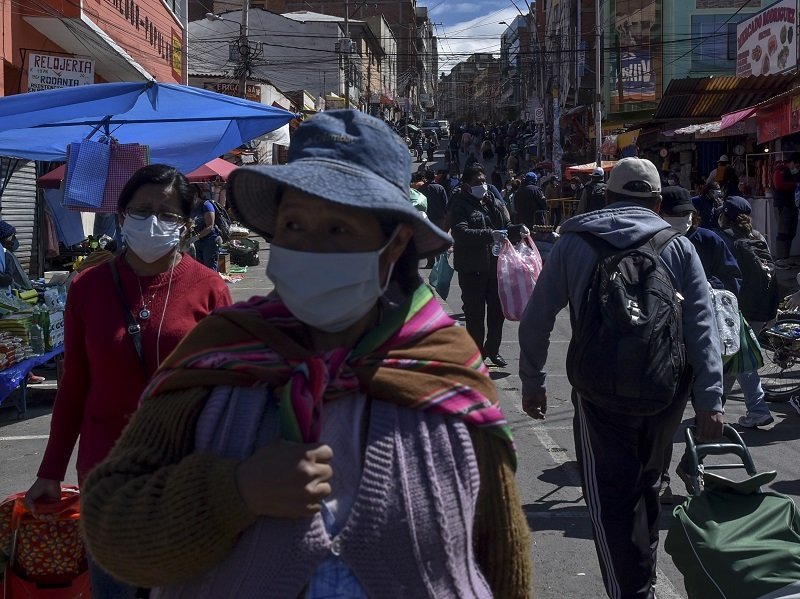 Covid-19 en Bolivia supera el cuarto millón de casos