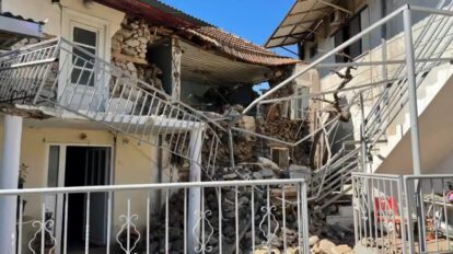 Terremoto en Grecia ocasionó daños materiales de consideración