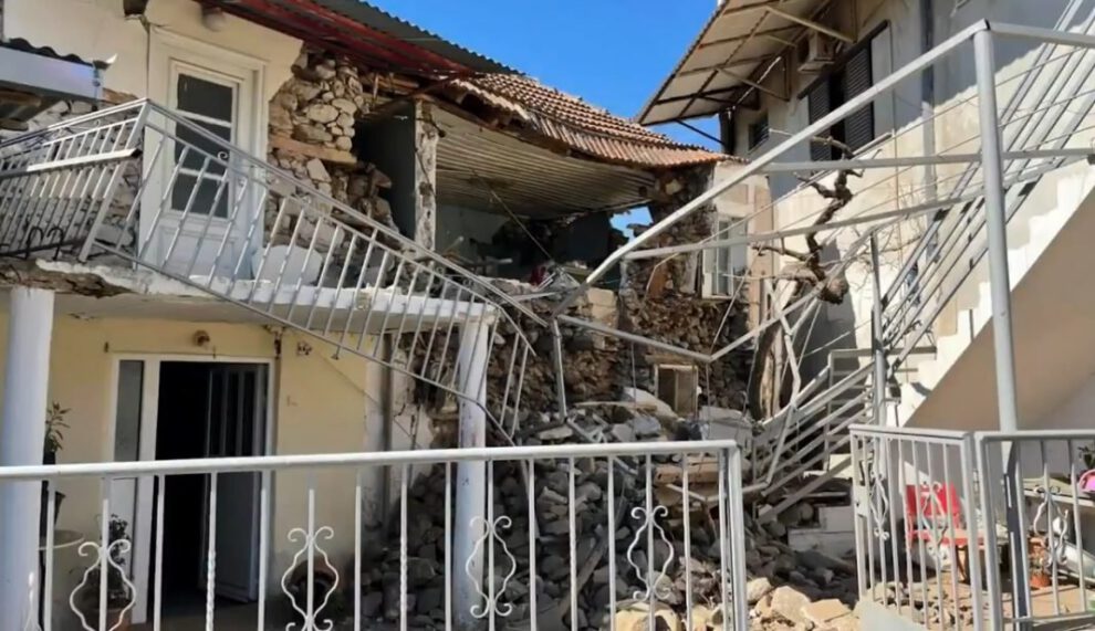 Terremoto en Grecia ocasionó daños materiales de consideración