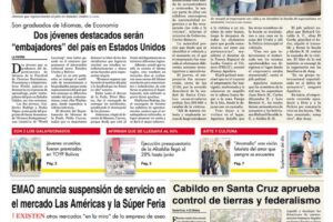 Portadas impresas del sábado 5 de octubre de 2019