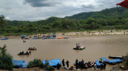 Desaparecen cuatro personas tras pincharse un bote artesanal en el río Bermejo