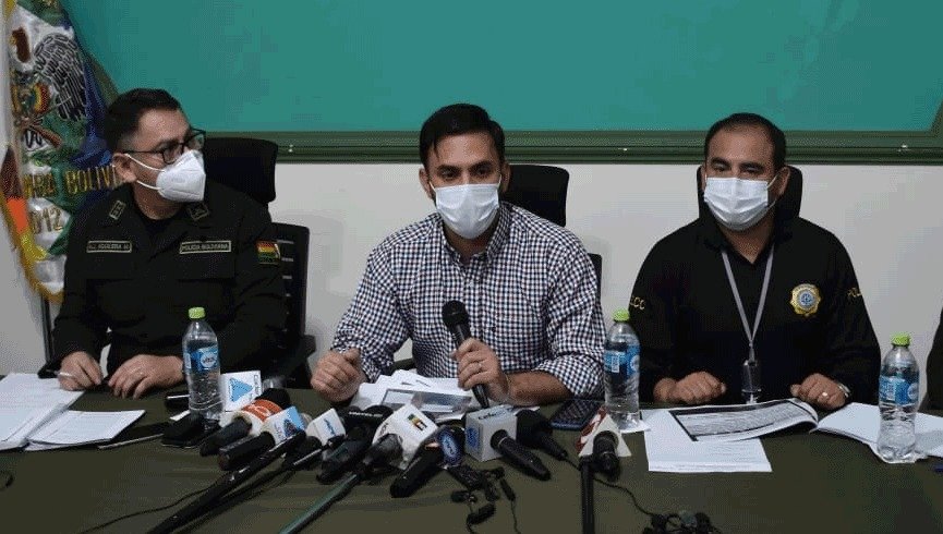 Informe de llamadas solicitado por el Ministerio de Gobierno