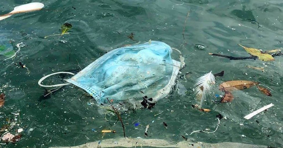 Daño ecológico de los barbijos