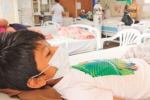 Niño internado con Covid-19 en Cochabamba