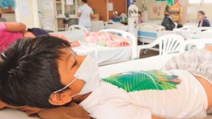 Niño internado con Covid-19 en Cochabamba