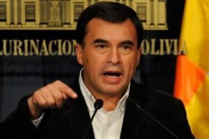 Cambio de Ministro de Gobierno por Juan Ramón Quintana