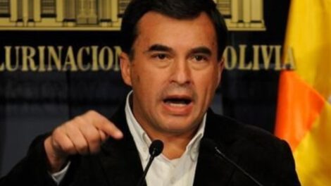 Cambio de Ministro de Gobierno por Juan Ramón Quintana