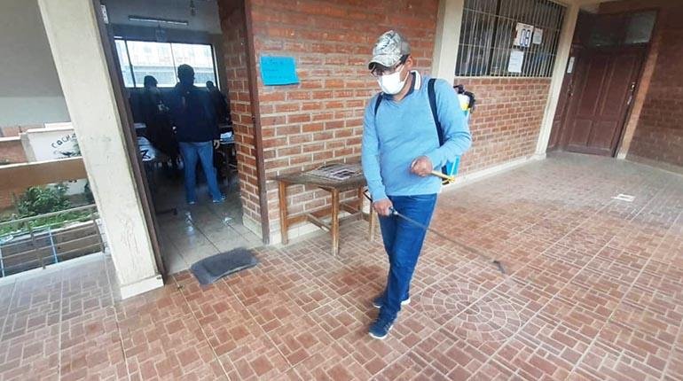Clases semipresenciales en Cochabamba
