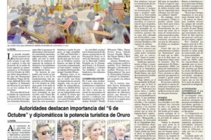 Portadas impresas del domingo 6 de octubre de 2019