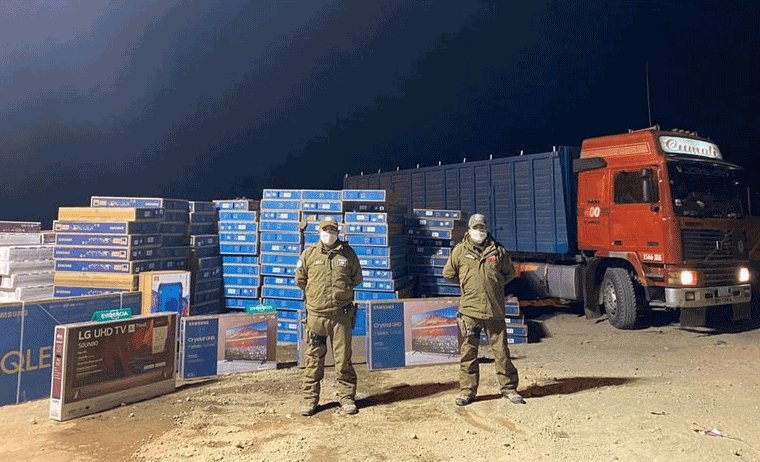 Soborno en Chile por contrabando de artículos electrónicos