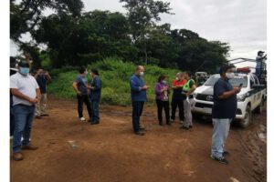 Desalojo Jardín Botánico en Santa Cruz