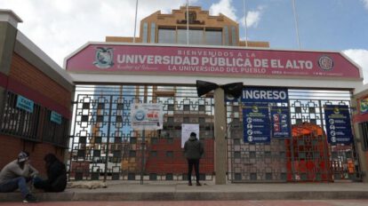 Accidente en la UPEA