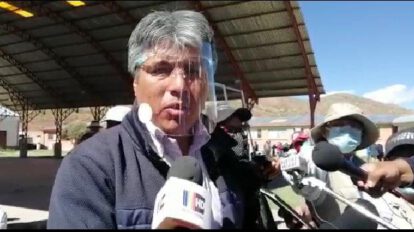 Edgar Sánchez, candidato a la Gobernación de Oruro, Bolivia Somos Todos