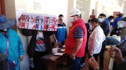 Candidato a la Alcaldía de Oruro, Marcelo Fernando Medina Centellas