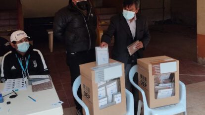 Humberto Apaza, candidato a la alcaldía de Oruro